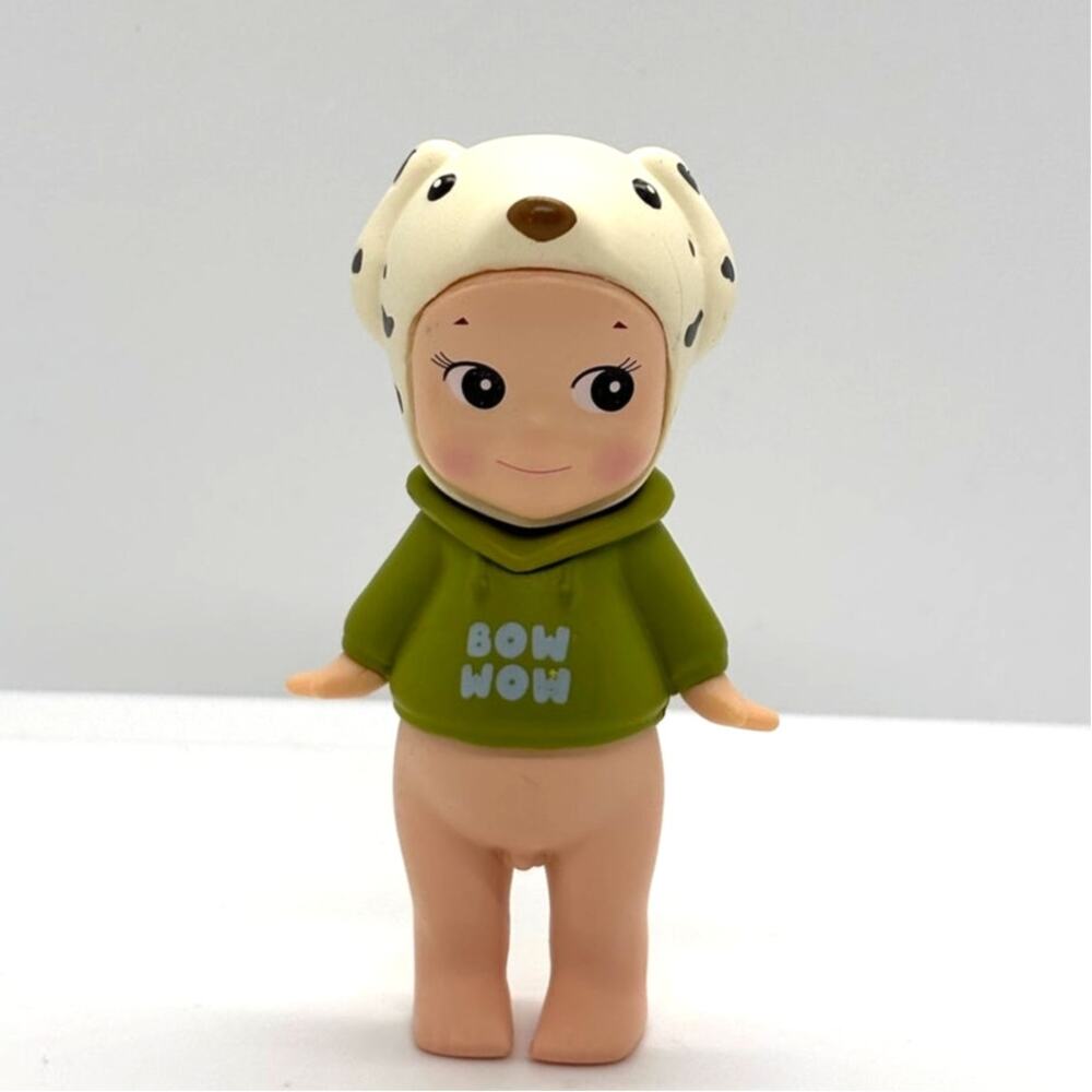 New Kewpie/Angel Collectible Mini Figure in Dalmatian Dog Costume, Open Blind Bx
